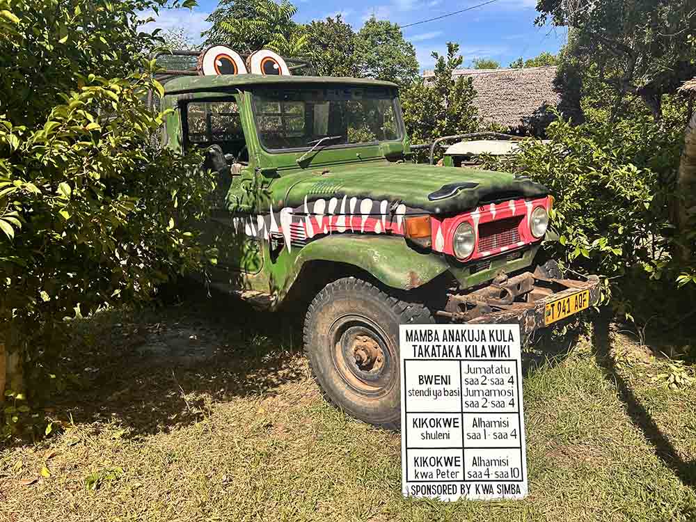 Kwa simba beach clean op bottle project Pangani, Tanzania